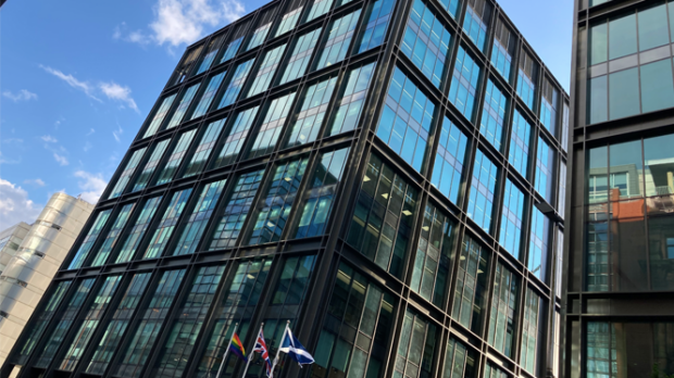 The Glasgow HQ building