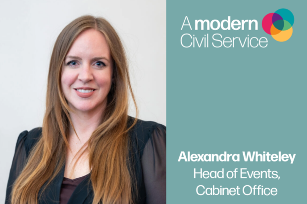 Meet the Modern Civil Service: Alexandra Whiteley, Head of Events