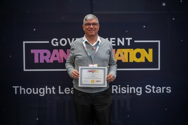 Bob Kamall at Government Transformation Magazine 100 Thought Leaders and Rising Stars Awards